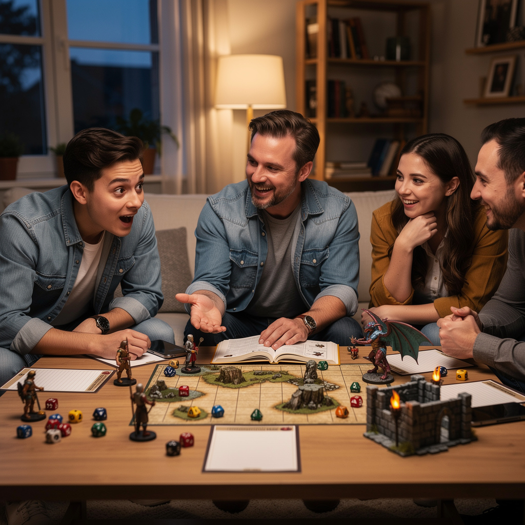 Первая игра в Dungeons & Dragons: практическое руководство для начинающего мастера